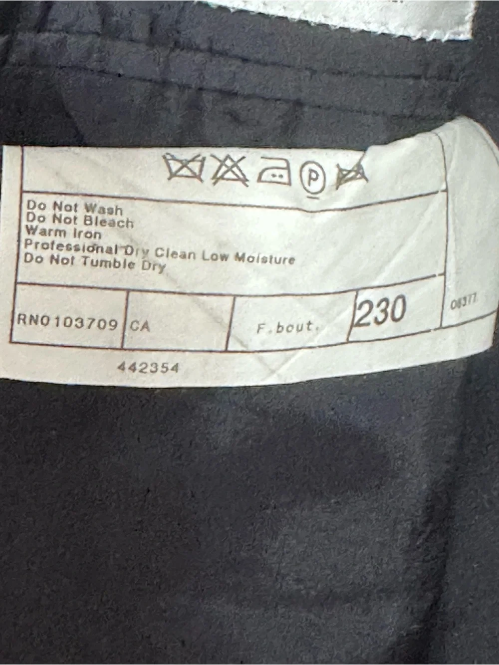 Armani Collezioni Black Wool Blue Windowpane Blazer Jacket 42R Italy